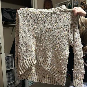 popcorn rainbow sweater